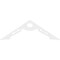 Ekena Millwork Pitch Cena Architectural Grade PVC Gable Pediment, 72"W x 24"H x 1"P (8/12) GPP072X024X100CEN - alternate 5
